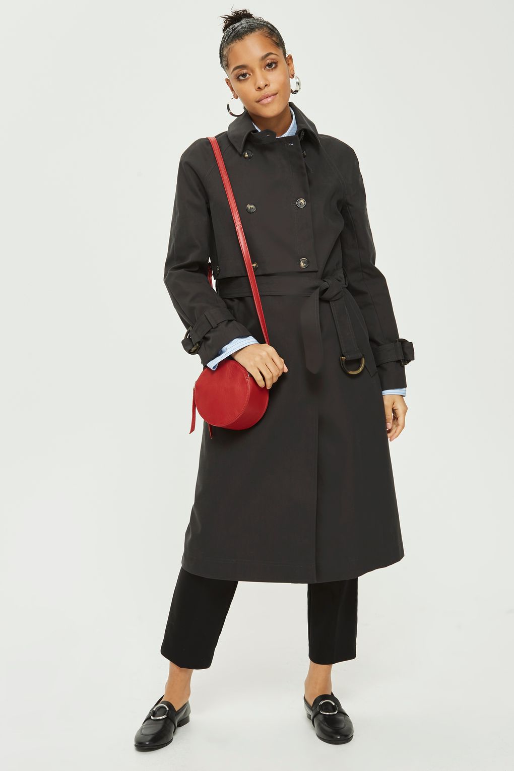 topshop trench black - Style Classics: The Trench Coat