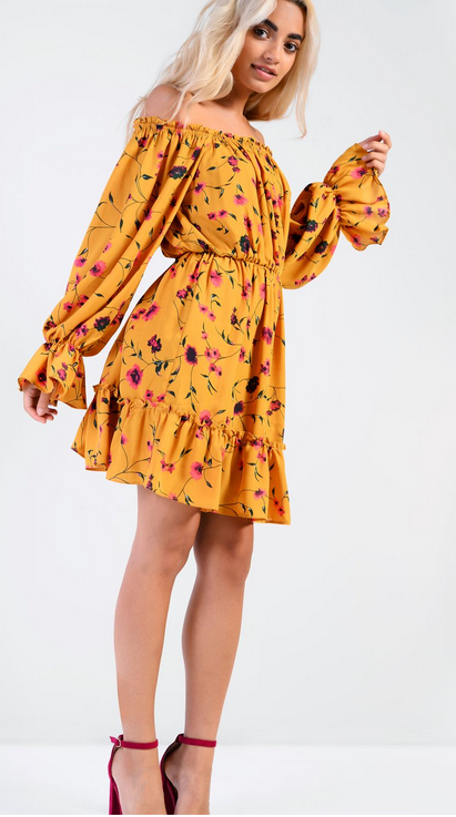 yellow floral spring summer fashion - 6 Spring Summer Fashion Trends to add to your wardrobe