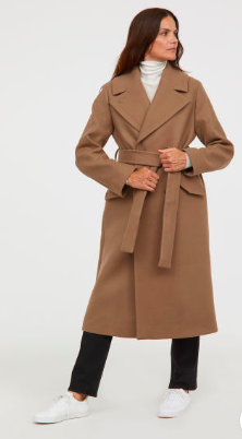 double breasted belted coat hm - The Fashion Edit - 8 of the BEST Fall Coats