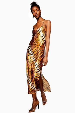 Tiger Satin Slip Dress 300x450 - The Fashion Edit - 12 of the Weekly Best