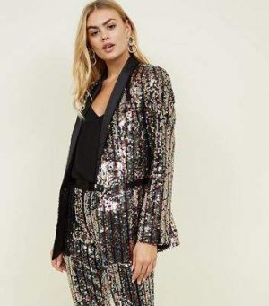 New Look Rainbow Sequin Satin Collar Blazer 300x341 - The Fashion Edit - 12 of the Weekly Best