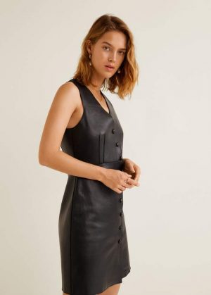 Buttoned leather dress 300x419 - The Fashion Edit - 12 of the Weekly Best